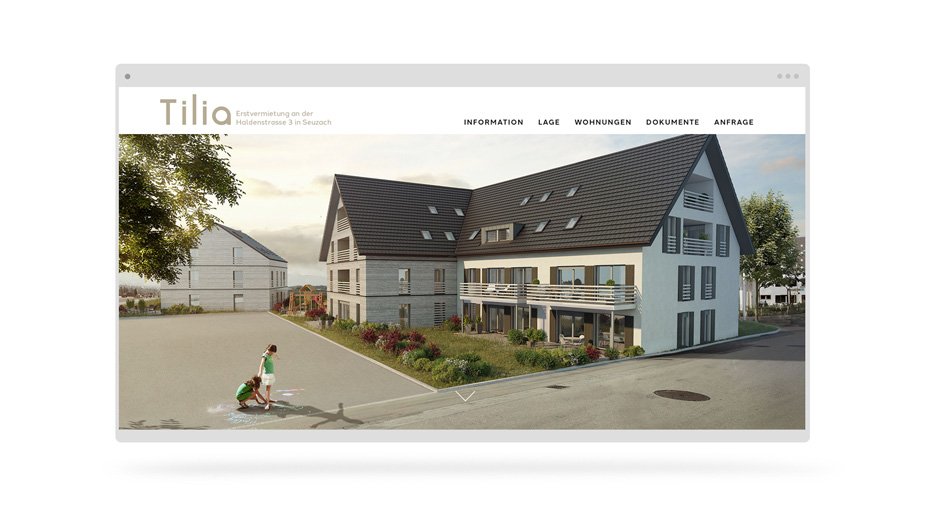 immobilien webdesign seuzach