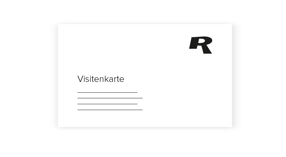 visitenkarte design