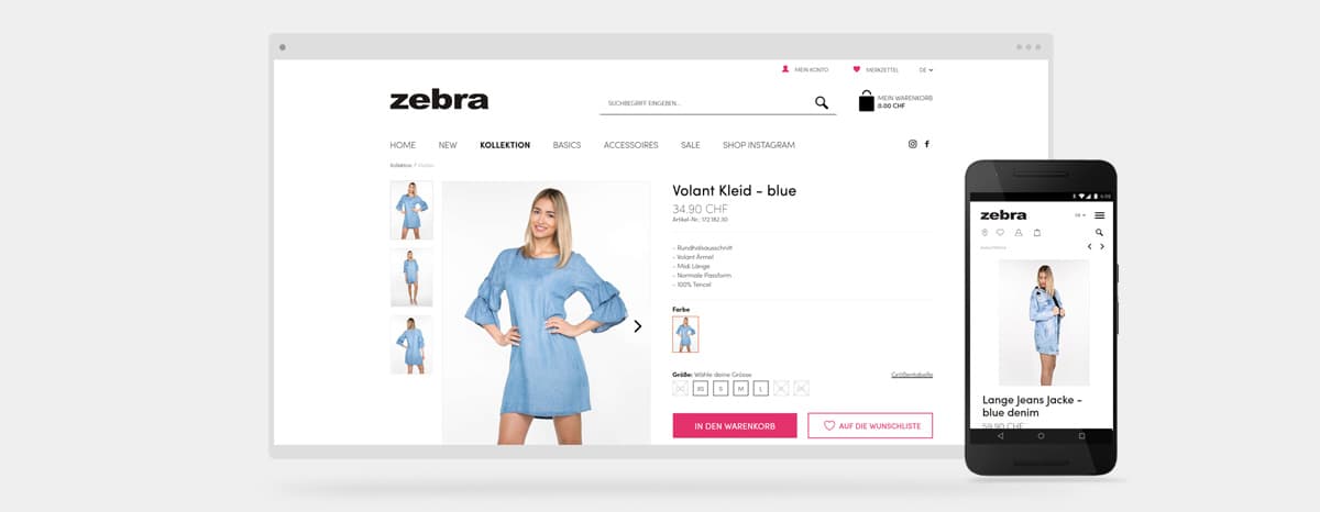 onlineshop mit woocommerce onlineshop fashion label
