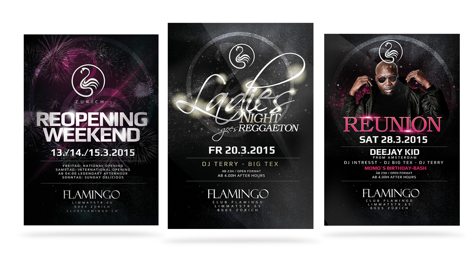 Flamingo Flyer Design