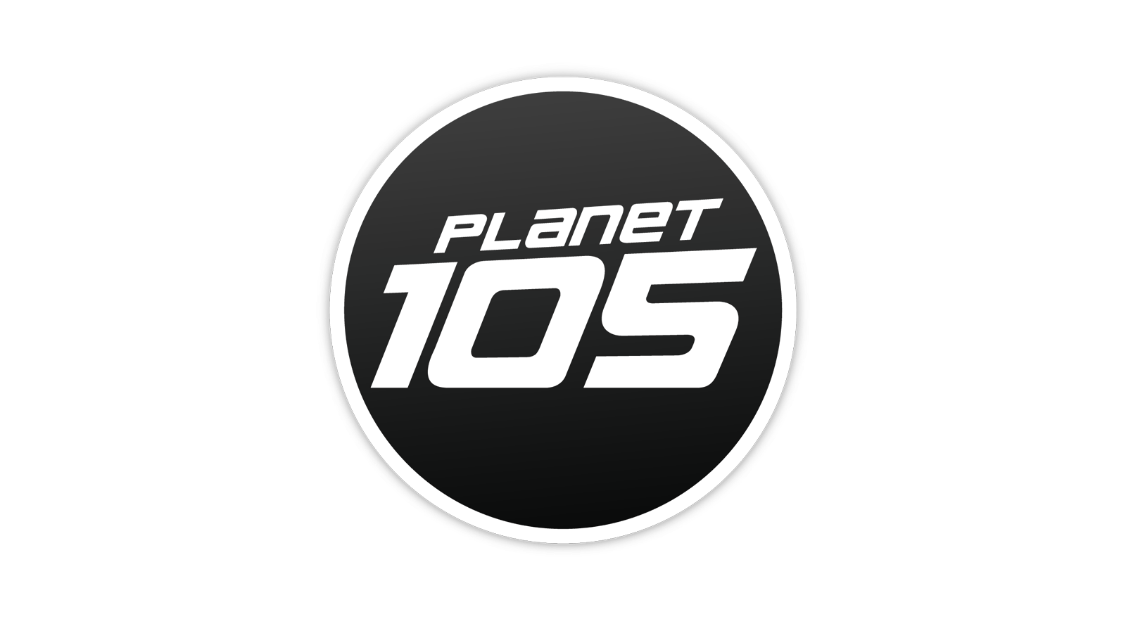 Planet 105 Logo Design
