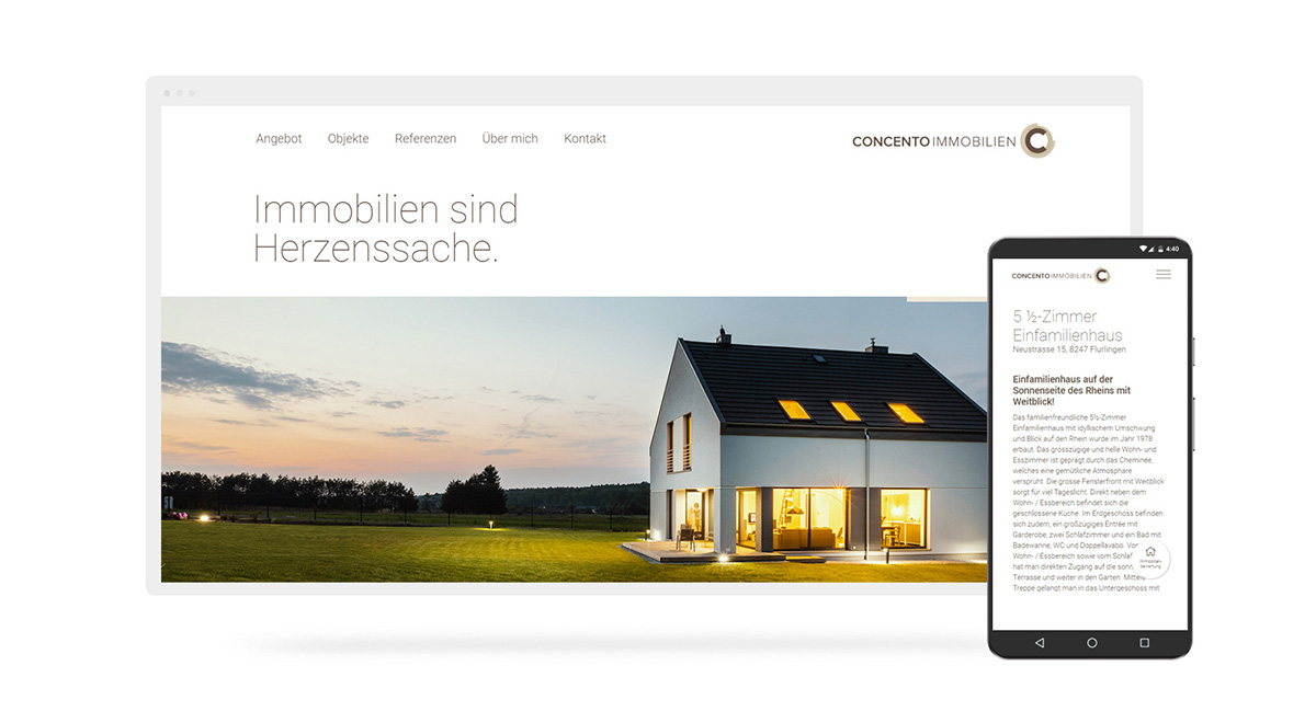 immobilien webdesign