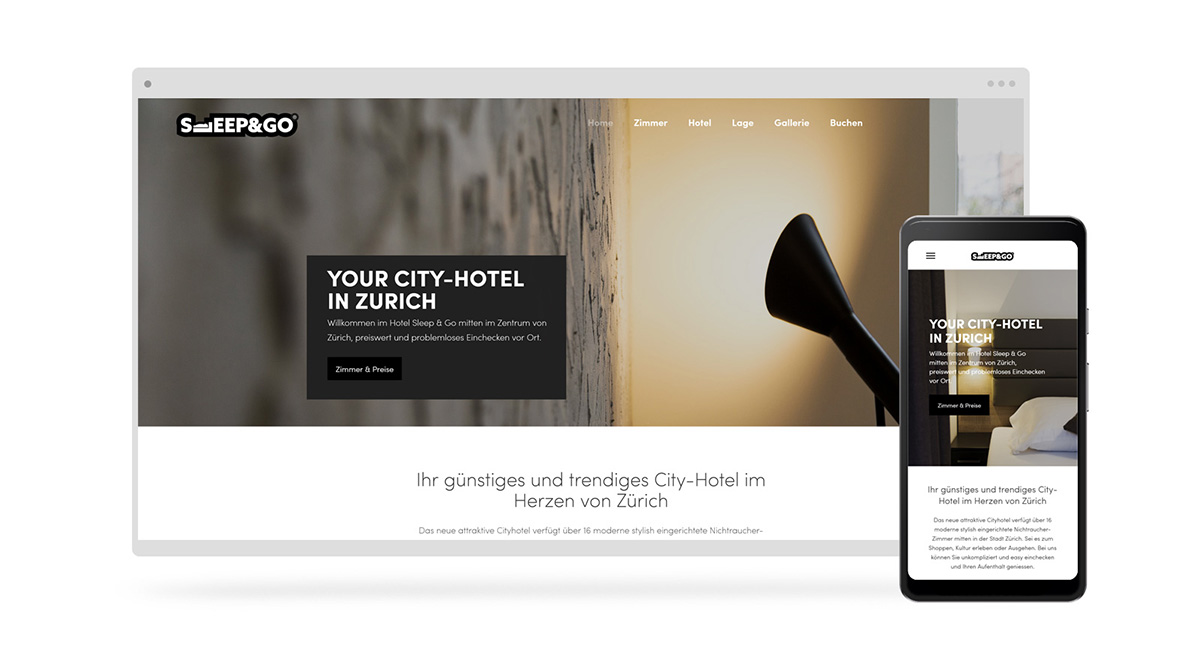webdesign zurich hotel