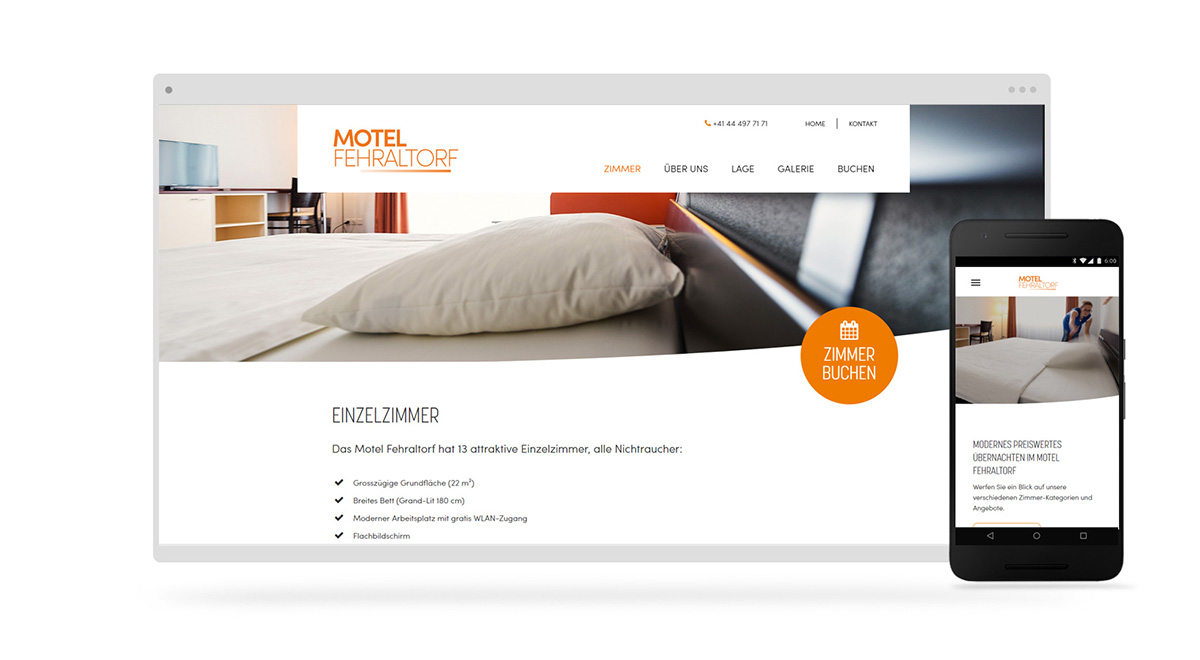 webdesign hotel